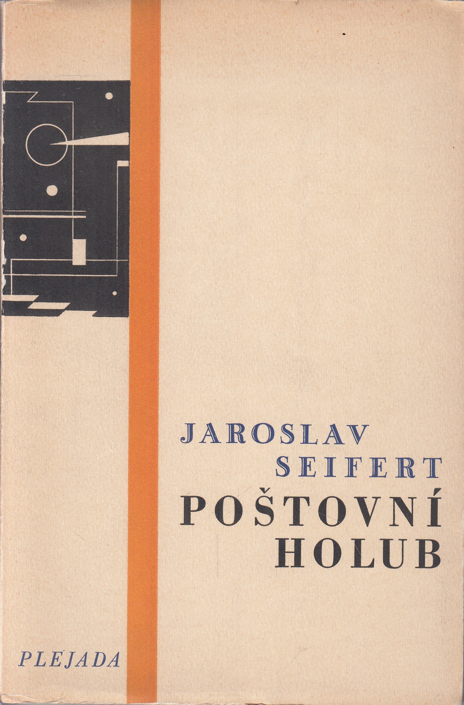 Poštovní holub : básně 1928-1929