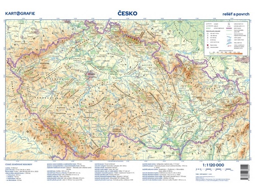 Česko Příruční mapa