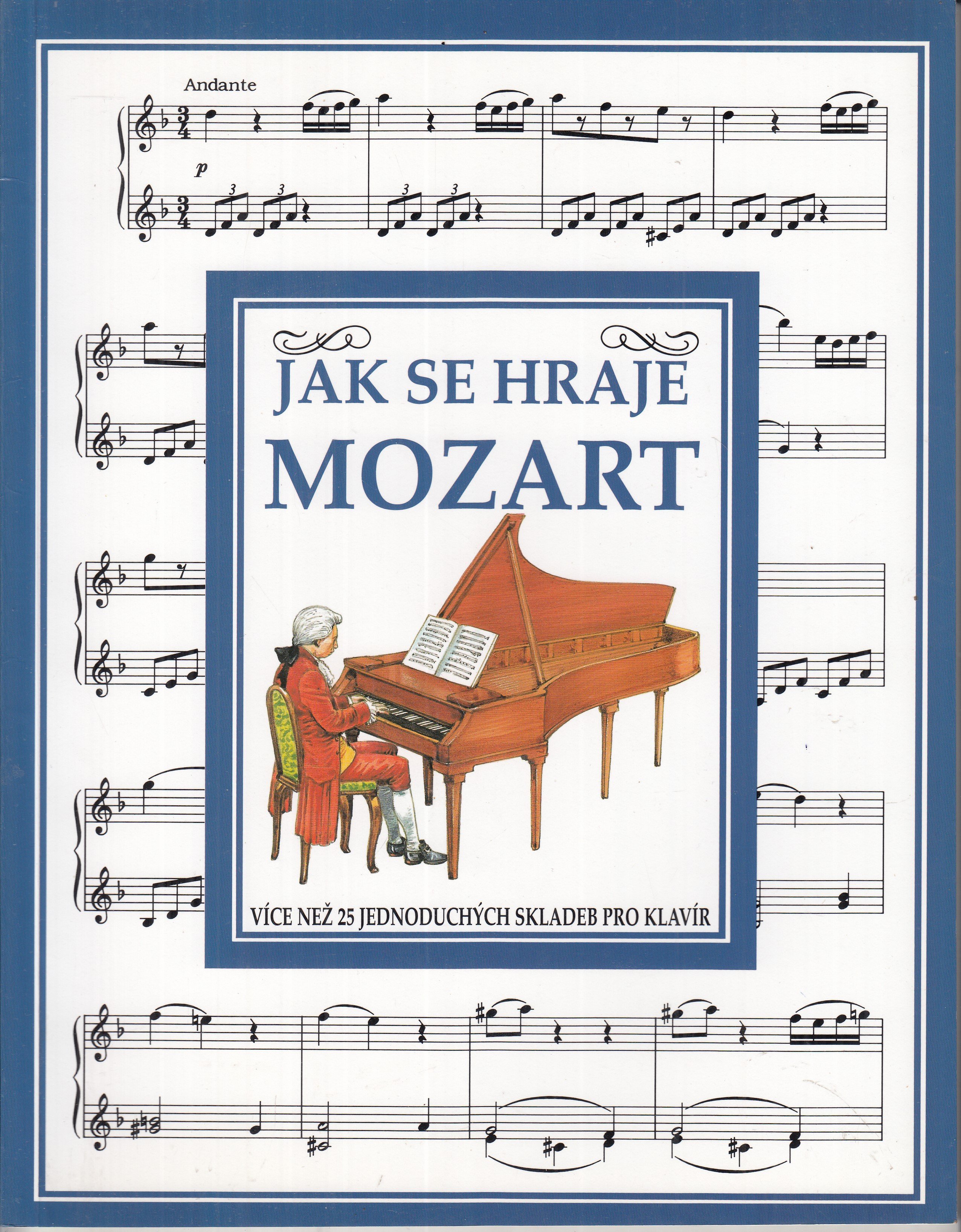 Jak se hraje Mozart - noty