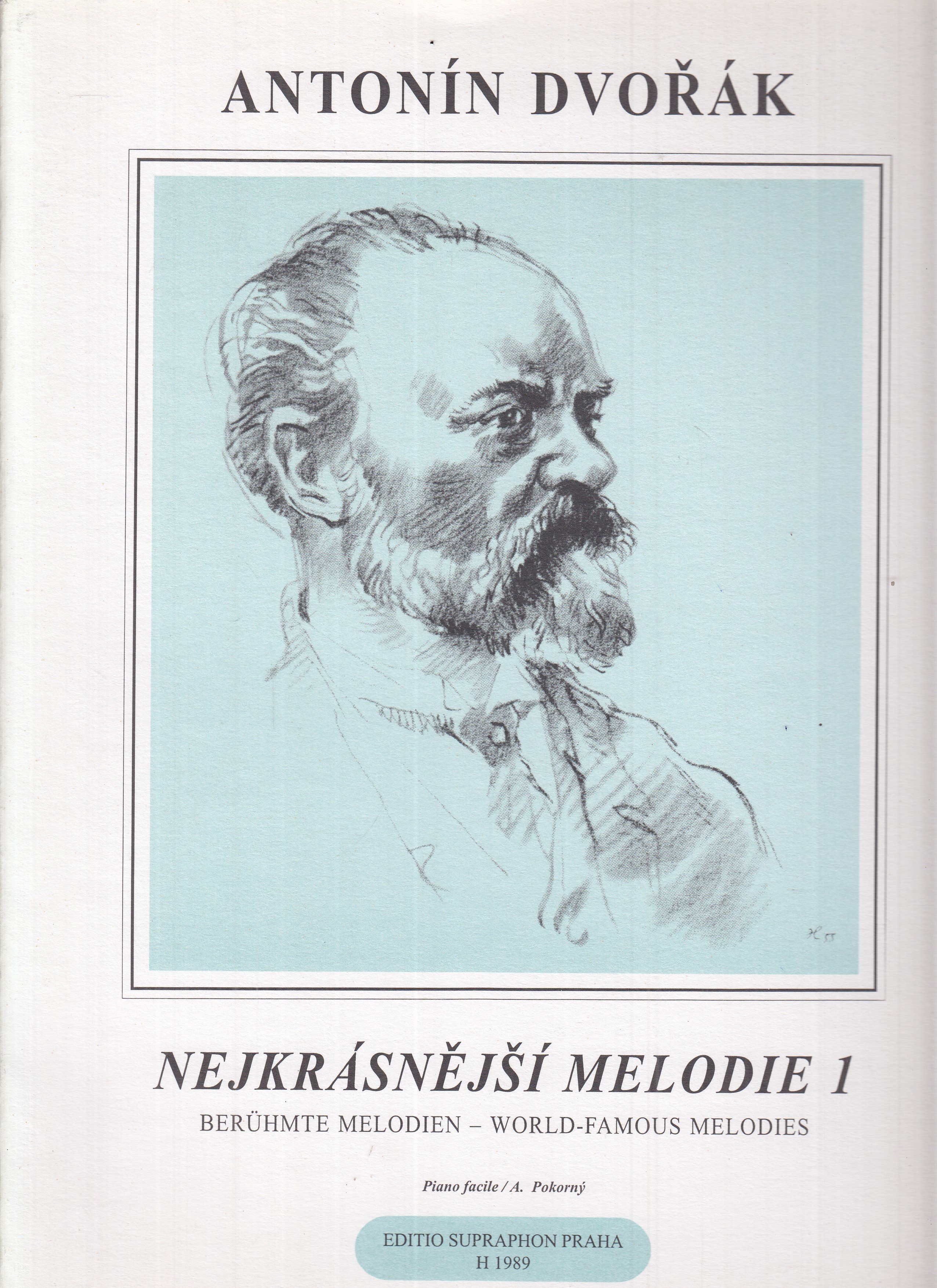 Antonín Dvořák - Nejkrásnější melodie 1 - noty