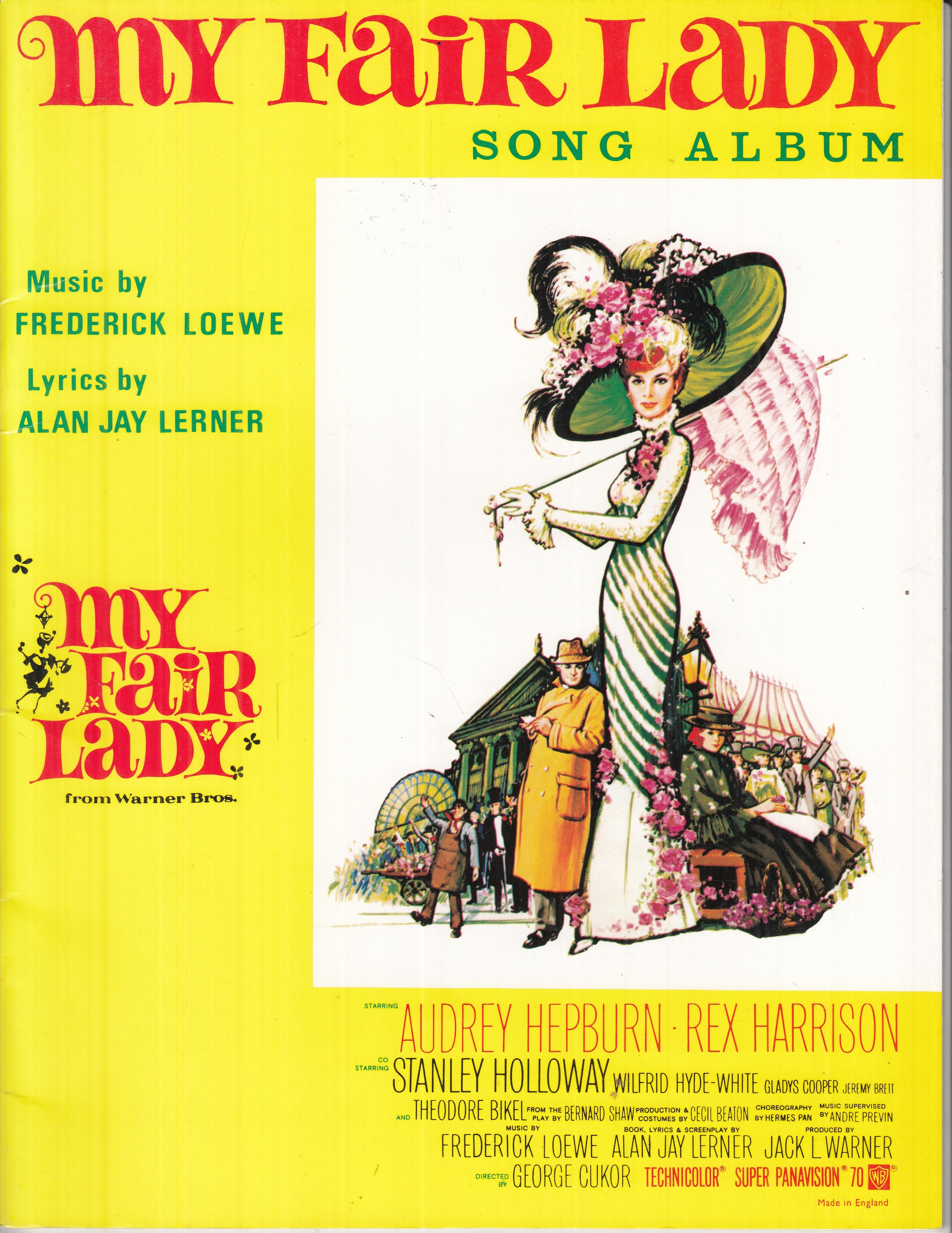 My fair Lady - Song Album - noty