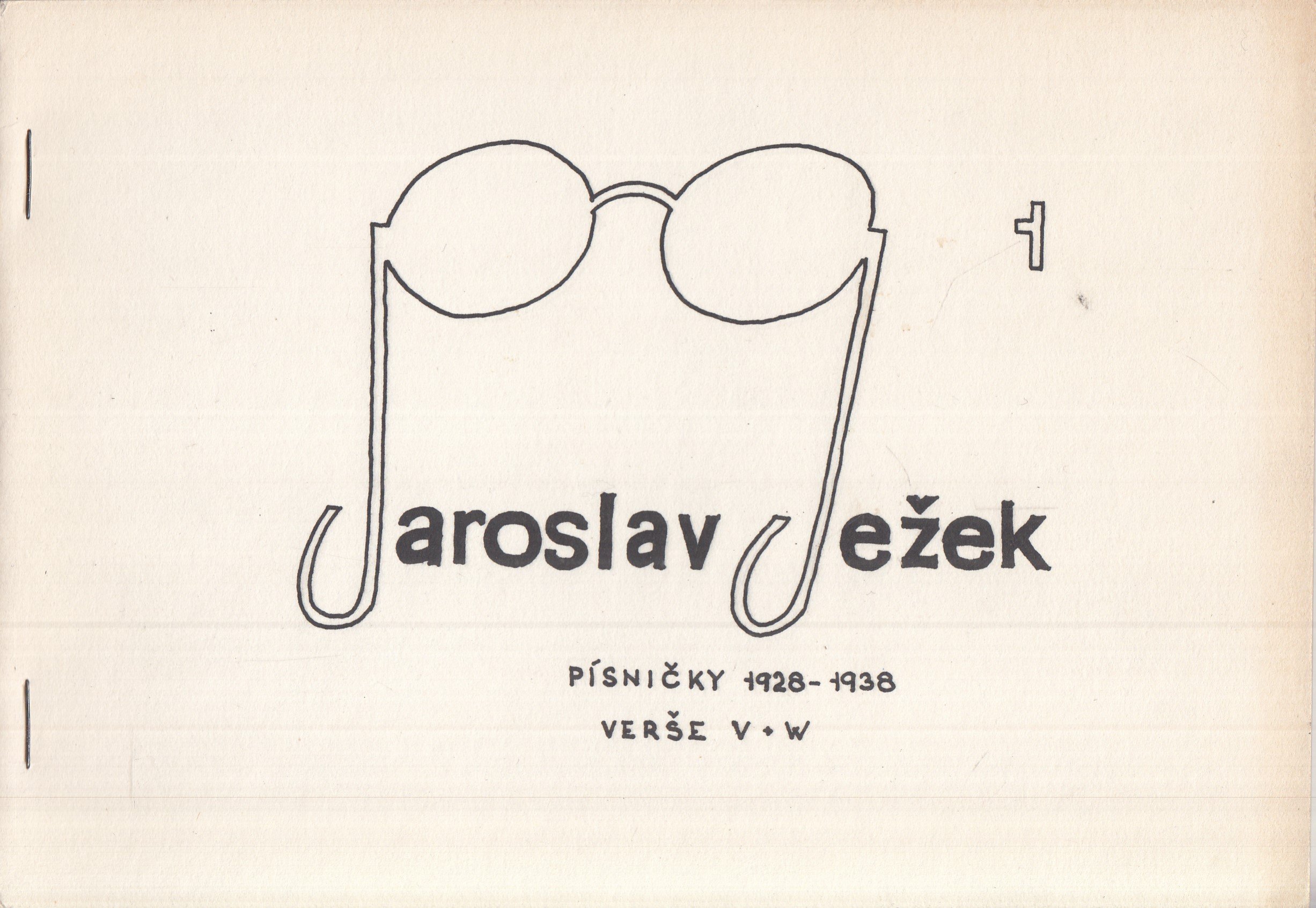 Jaroslav Ježek - Písničky 128-1938