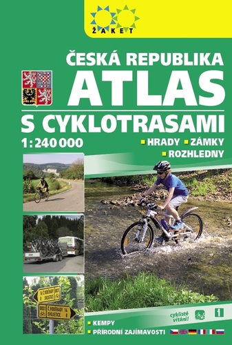 Česká republika Atlas s cyklotrasami