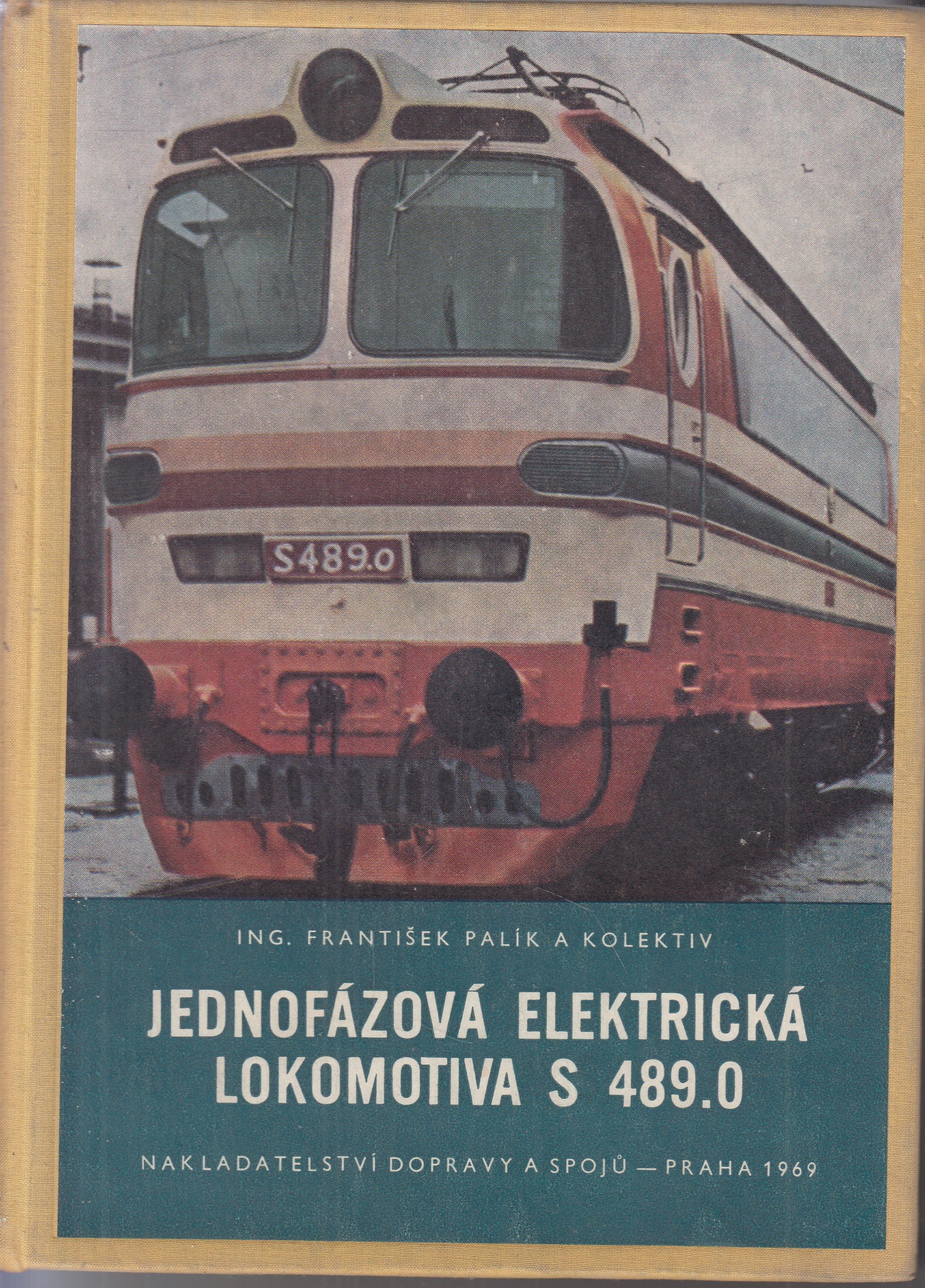 Jednofázová elektrická lokomotiva S 489.0