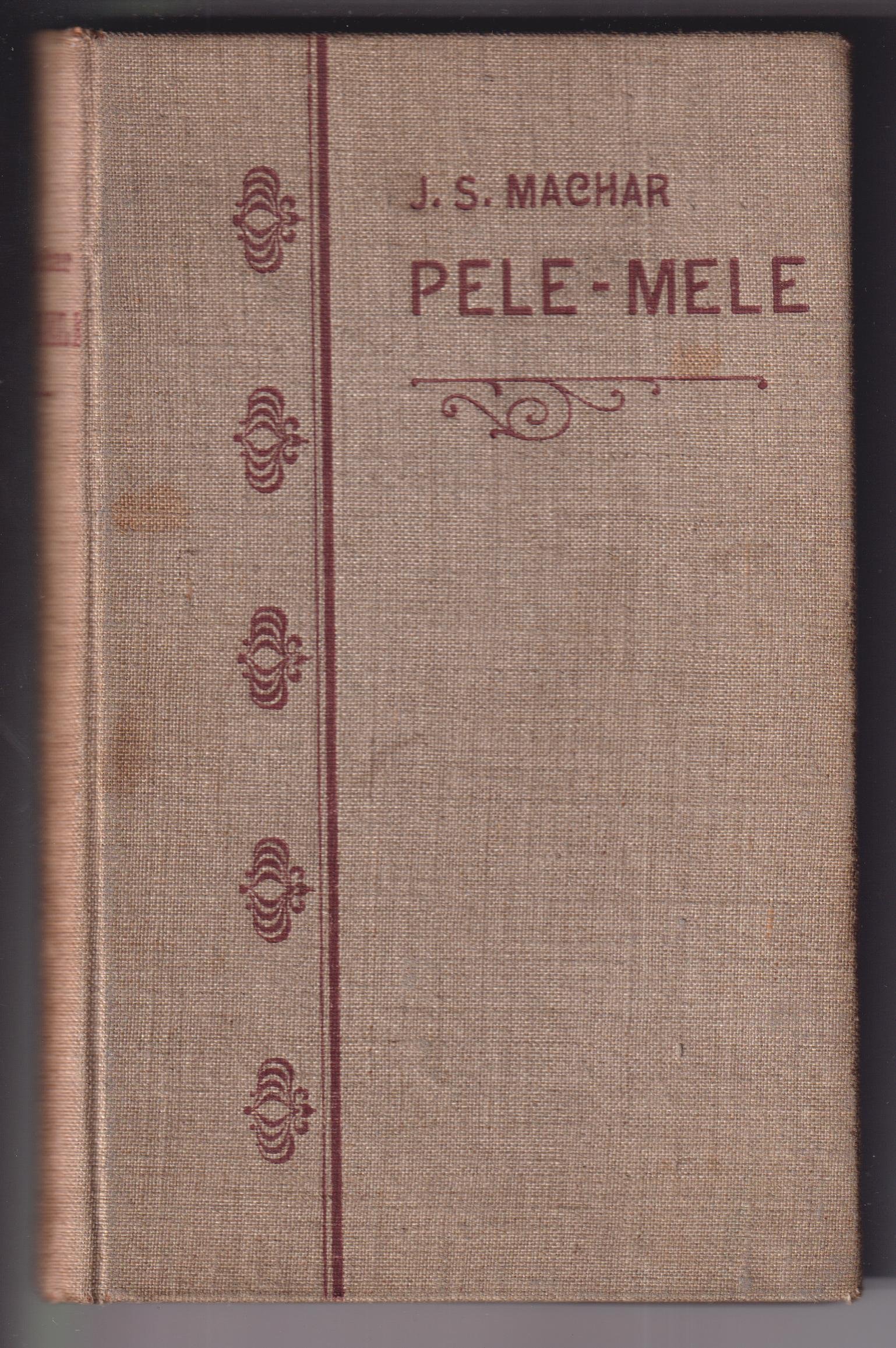 Pele-mele : 1882-1900, vevázaná obálka J. Kupka