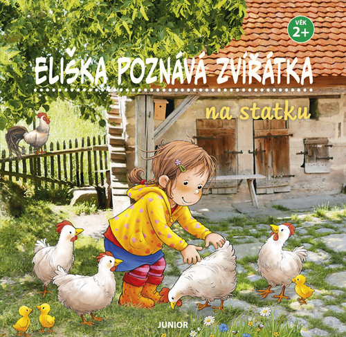 Eliška poznává zvířátka na statku