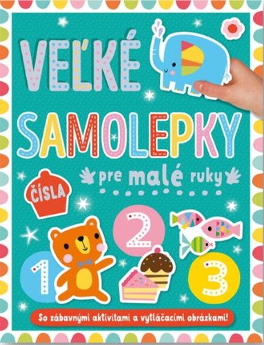 Velké samolepky pre malé ruky Čísla