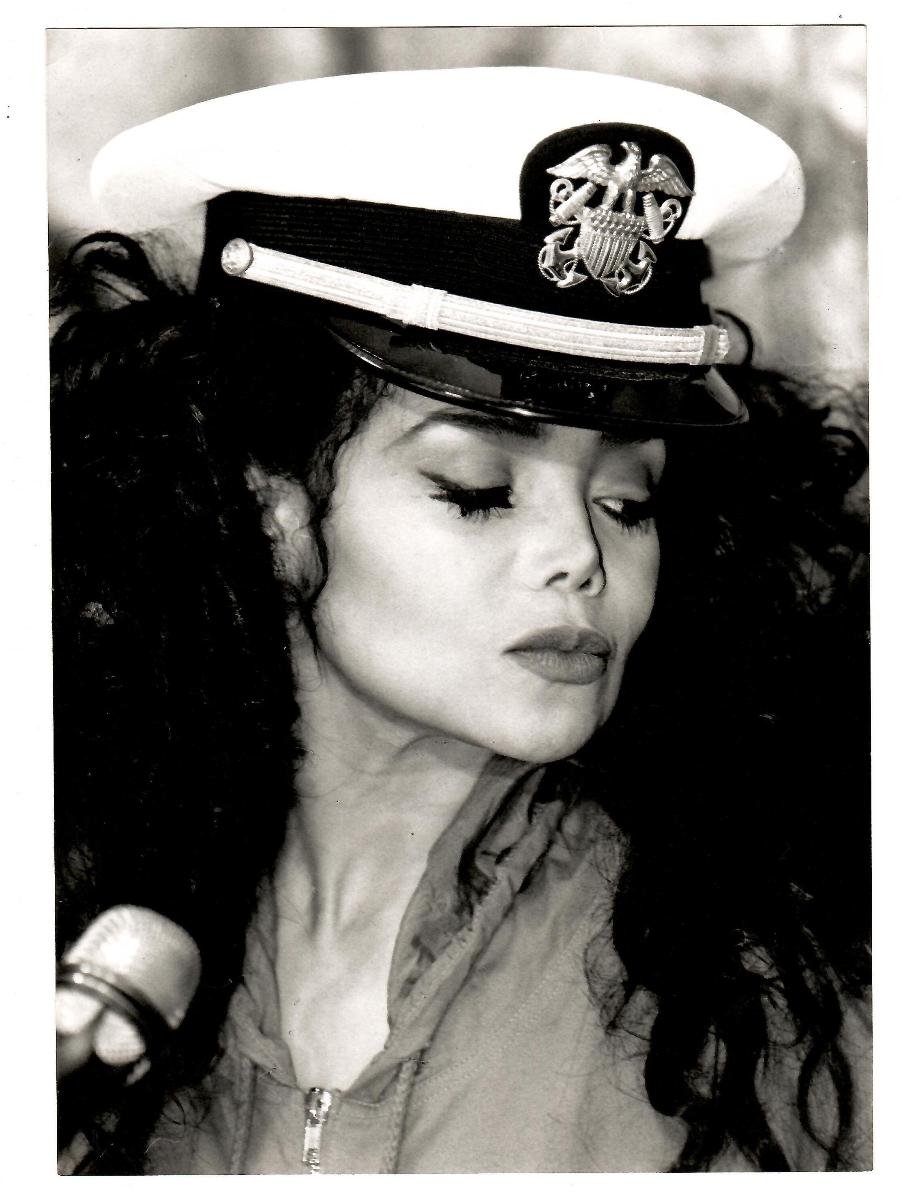 La Toya Jackson - čb fotografie