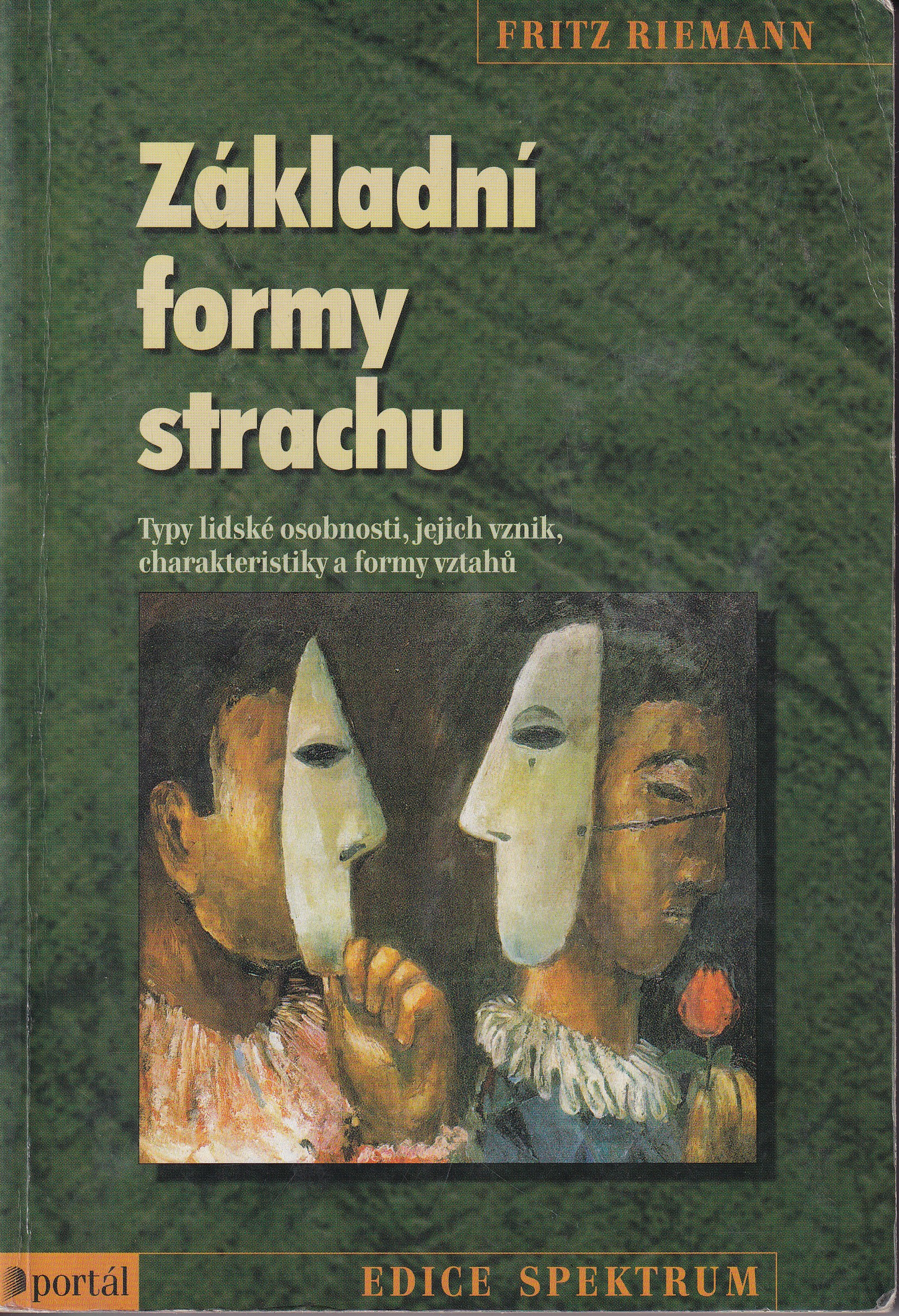Základní formy strachu  typy lidské osobnosti, jejich vznik, charakteristiky a formy vztahů