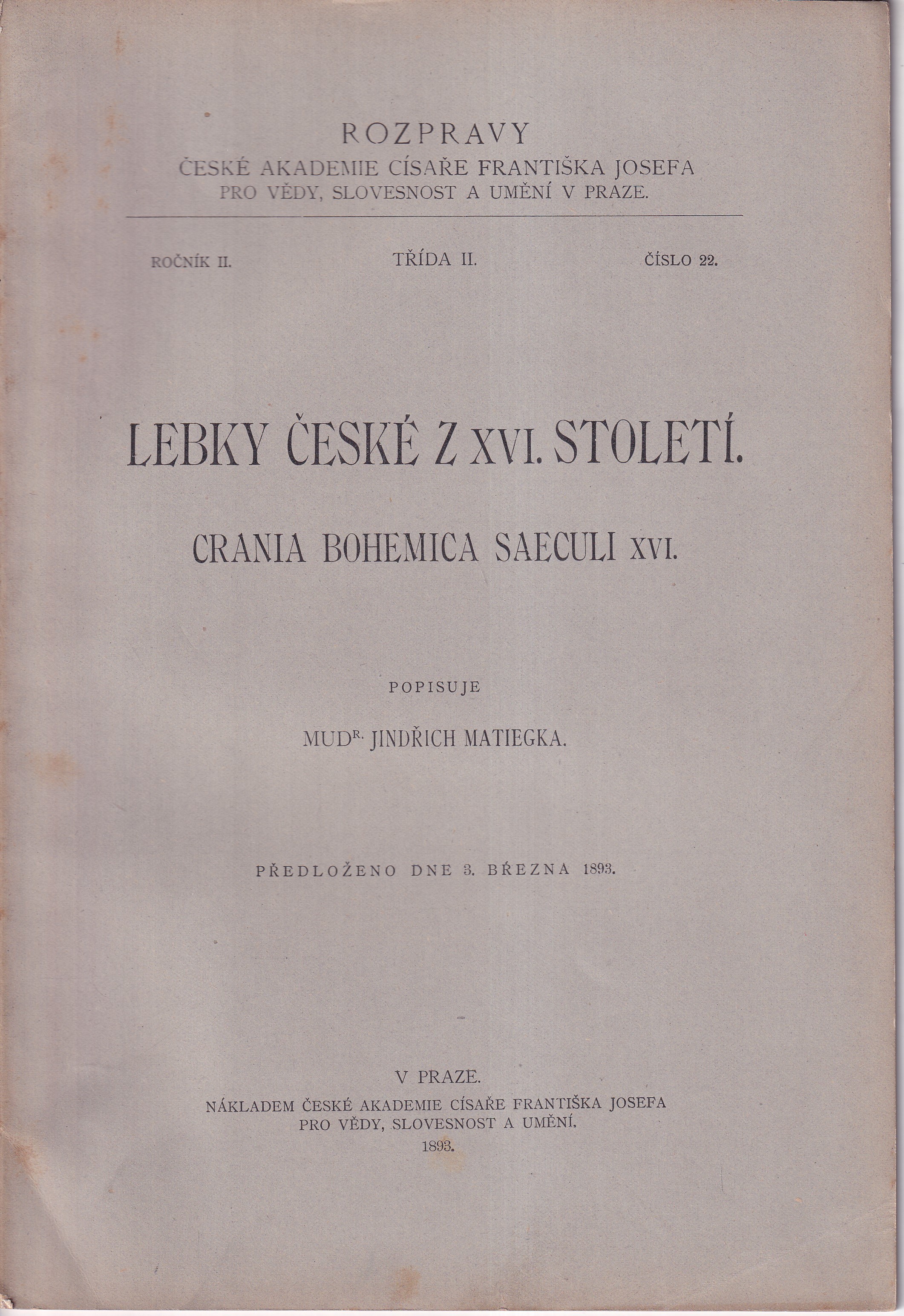 Lebky české z XVI. století