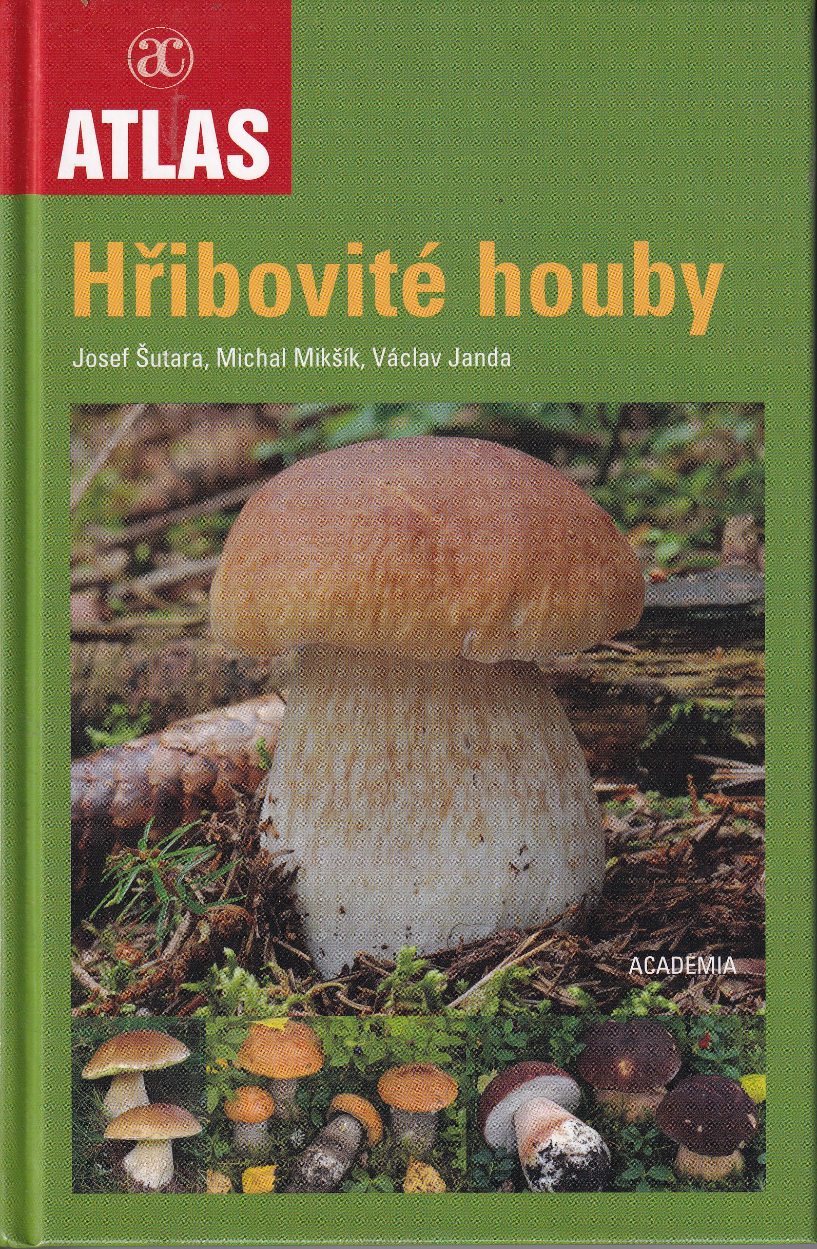Hřibovité houby  čeleď Boletaceae a rody Gyrodon, Gyroporus, Boletinus a Suillus  Josef Šutara, Michal Mikšík, Václav Janda