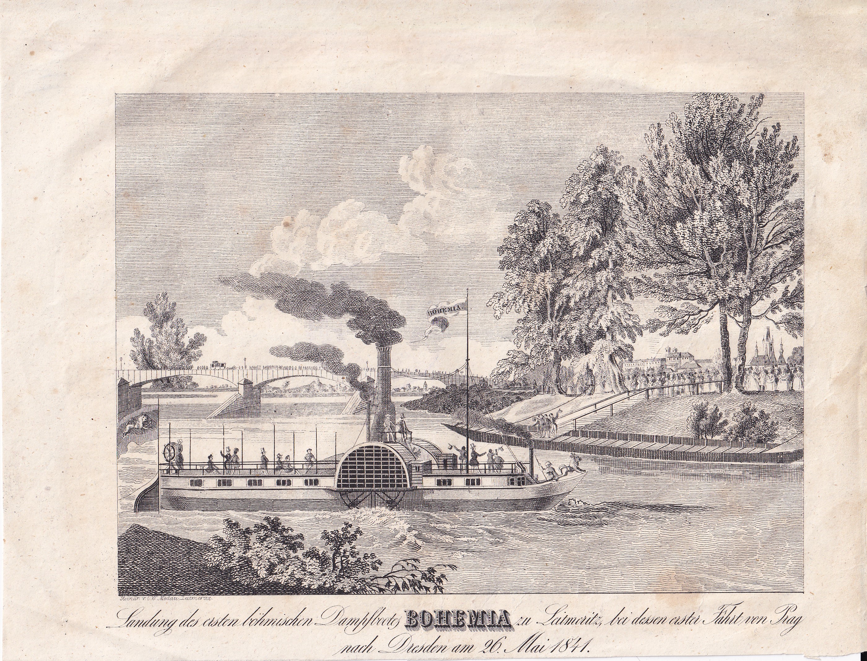 Litoměřice, Parník Bohemia