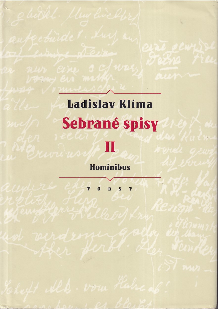 Sebrané spisy II : Hominibus. Ladislav Klíma