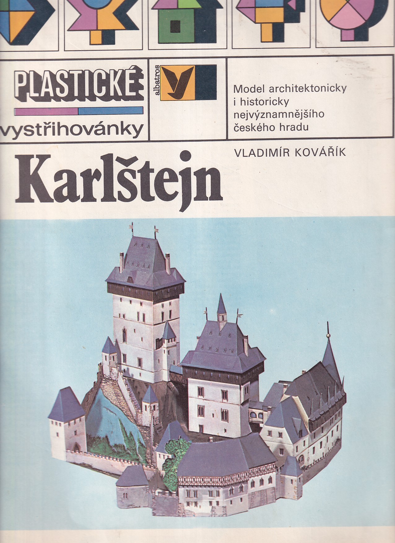 Plastické vystřihovánky -Karlštejn