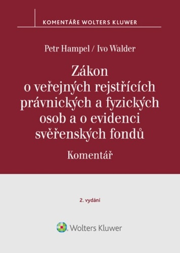 Zákon o veřejných rejstřících právnických a fyzických osob a o evidenci svěř..