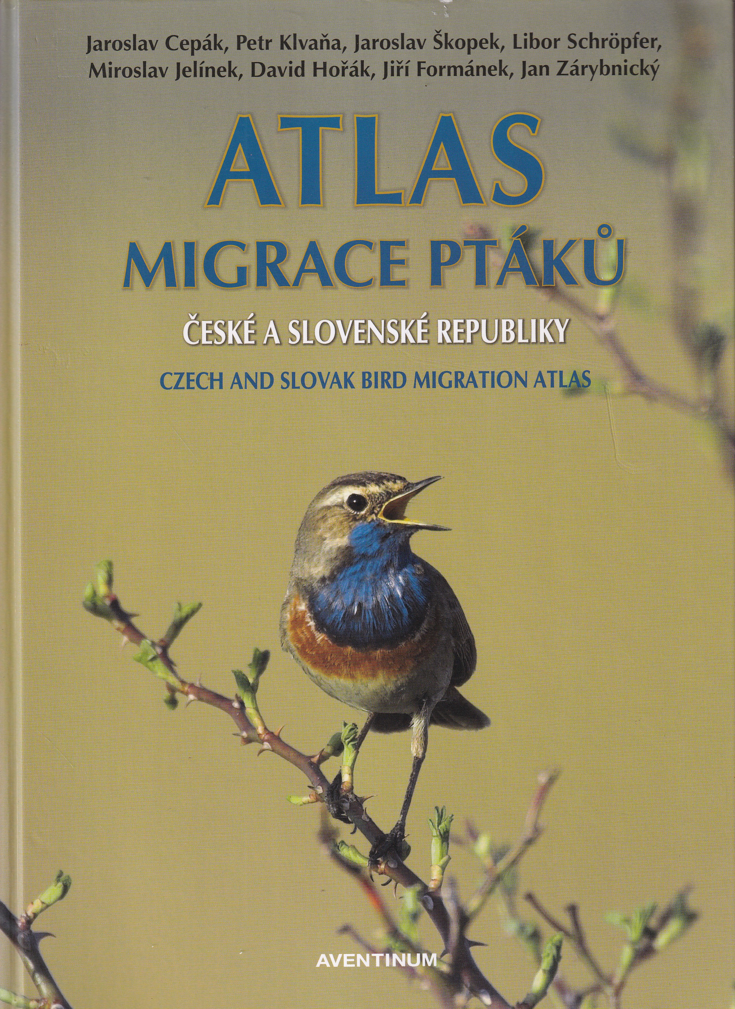 Atlas migrace ptáků České a Slovenské republiky   Czech and Slovak bird migration atlas