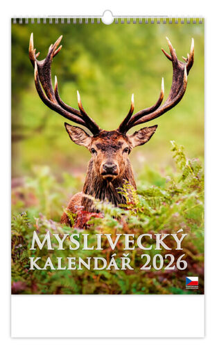Myslivecký kalendář 2026 - nástěnný kalendář