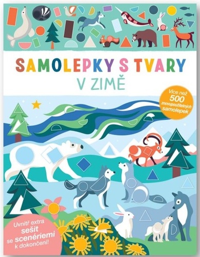 Samolepky s tvary V zimě