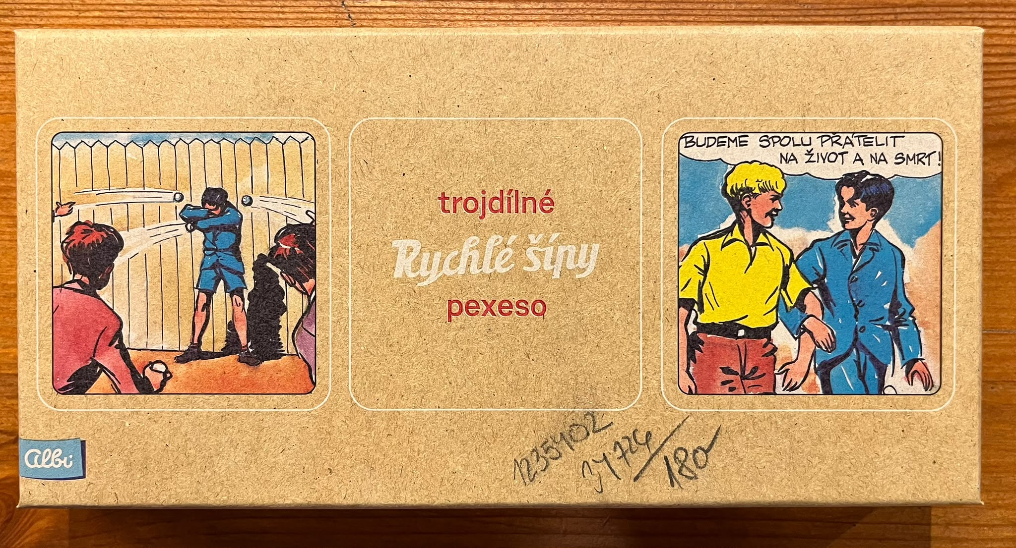 Rychlé šípy - trojdílné pexeso