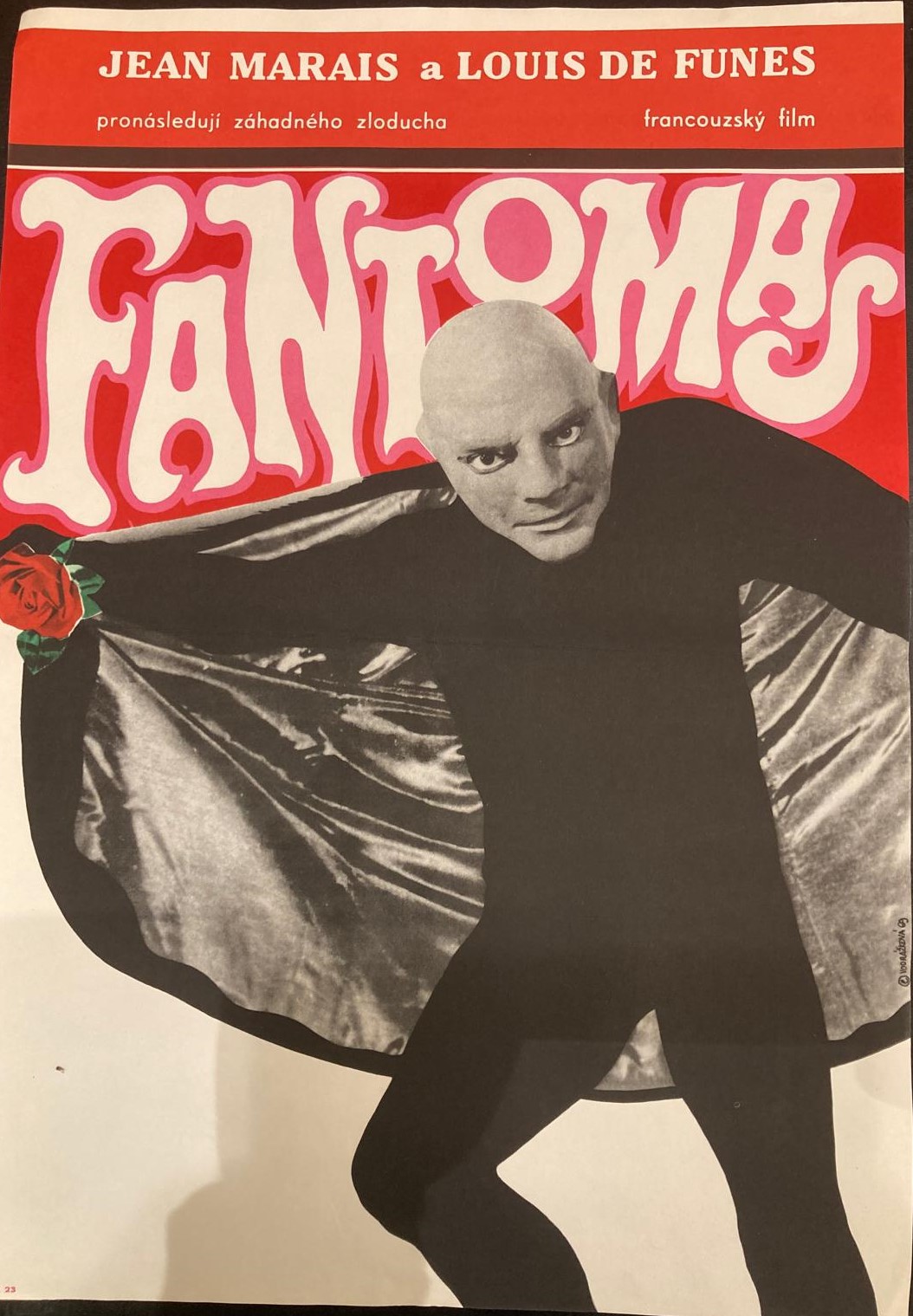 Fantomas / Plakát A3