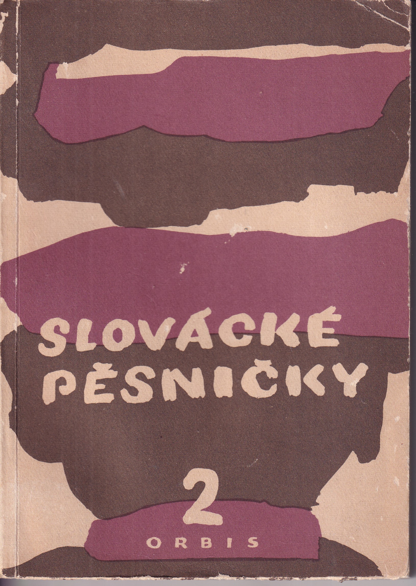 Slovácké pěsničky 2 - sbírka jednohlasých lidových písní - noty