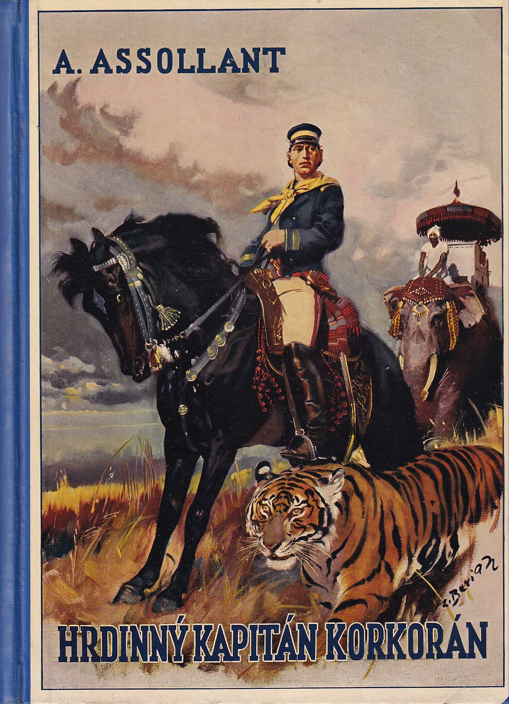 Hrdinný kapitán Korkoran / Il. Zdeněk Burian