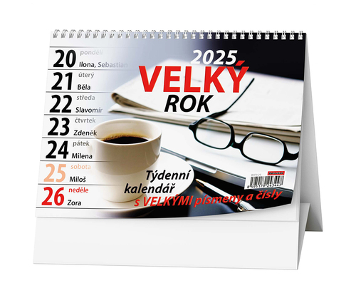 Velký rok 2025 - stolní kalendář