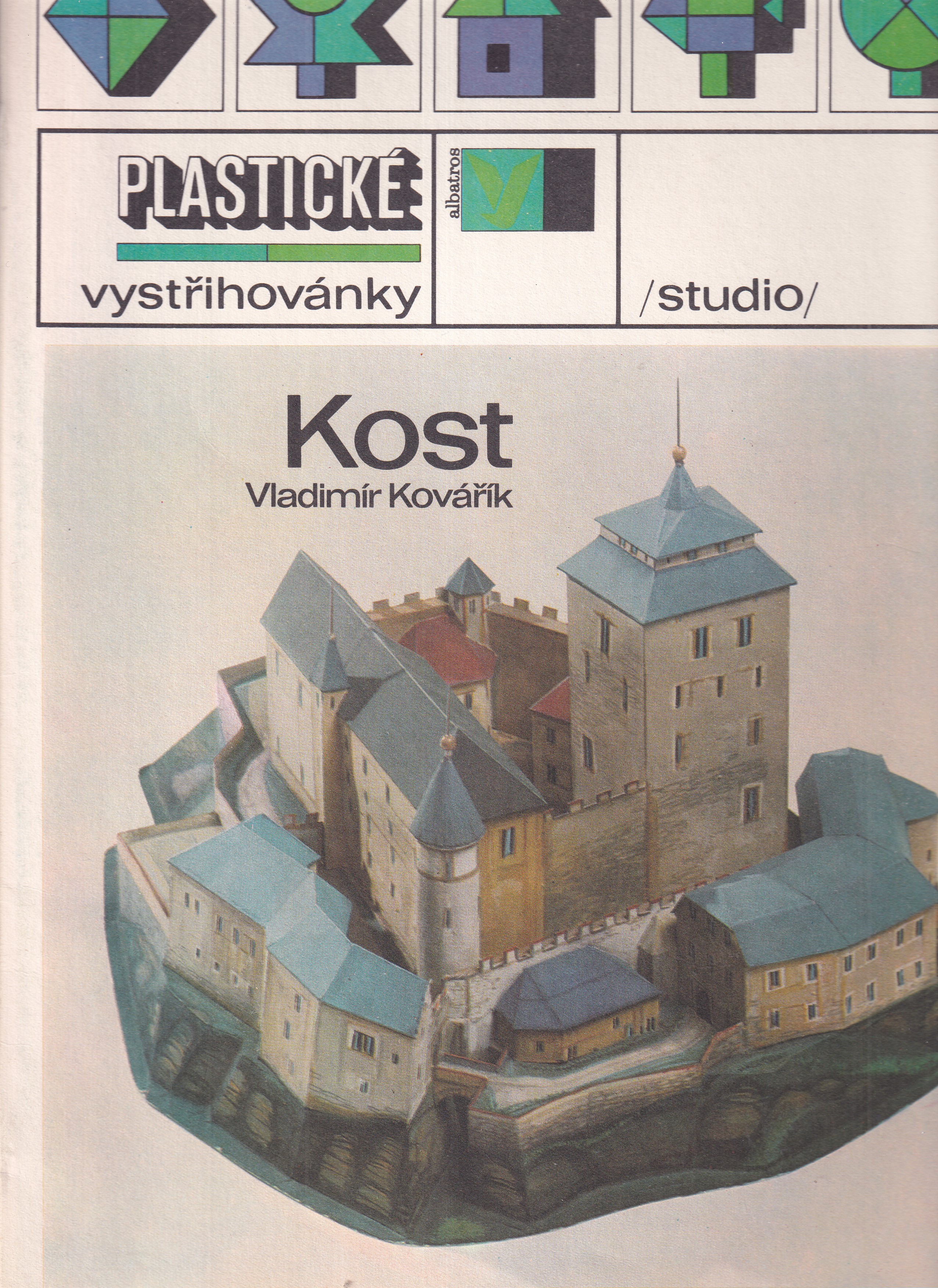 Plastické vystřihovánky - Kost