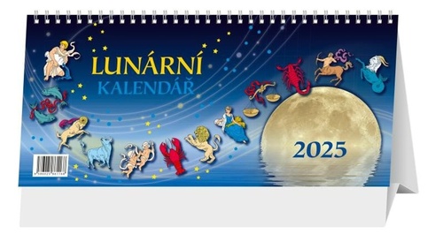 Lunární kalendář 2025 - stolní kalendář