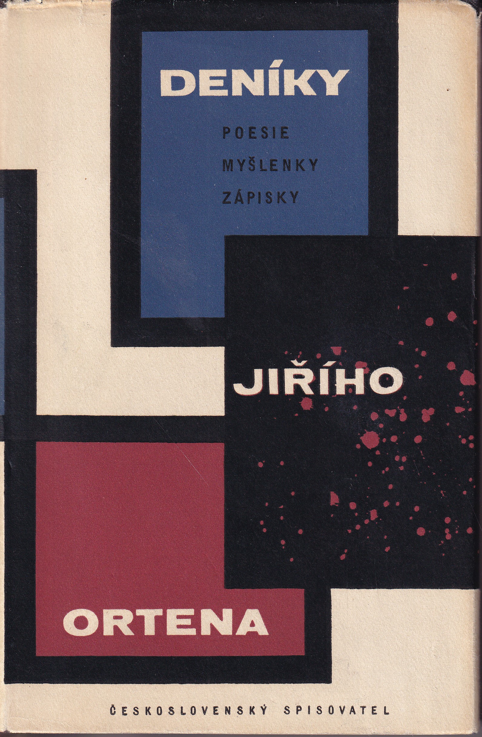 Deníky Jiřího Ortena : poesie - myšlenky - zápisky