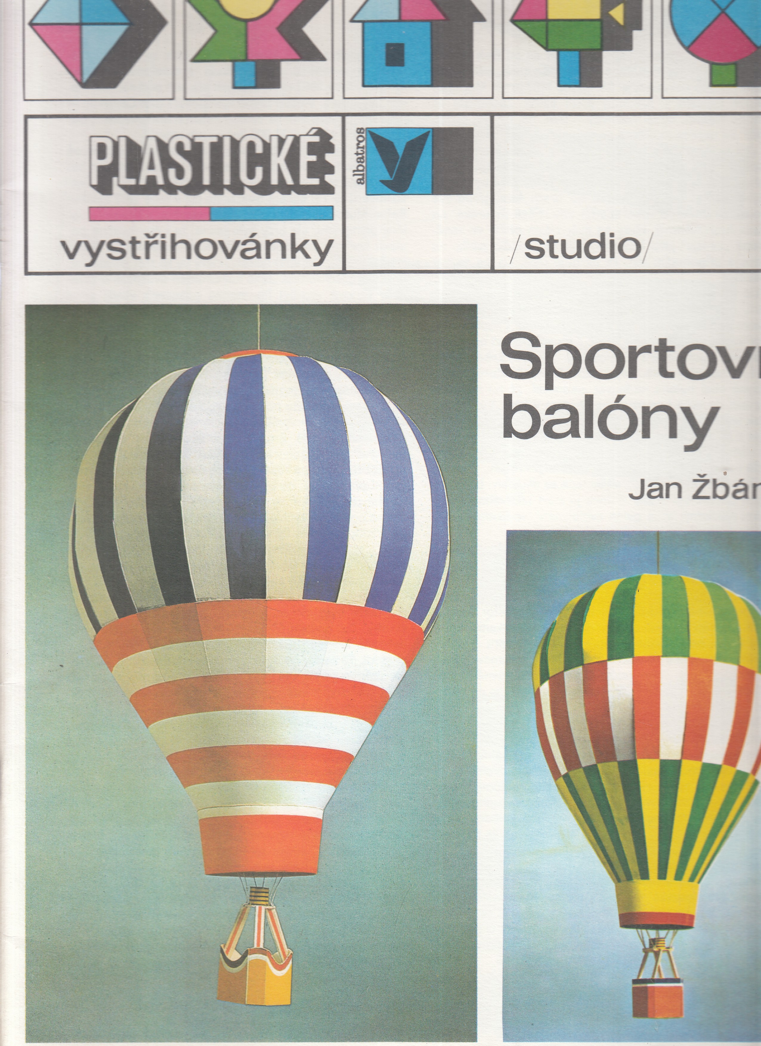 Plastické vystřihovánky - Sportovní balóny