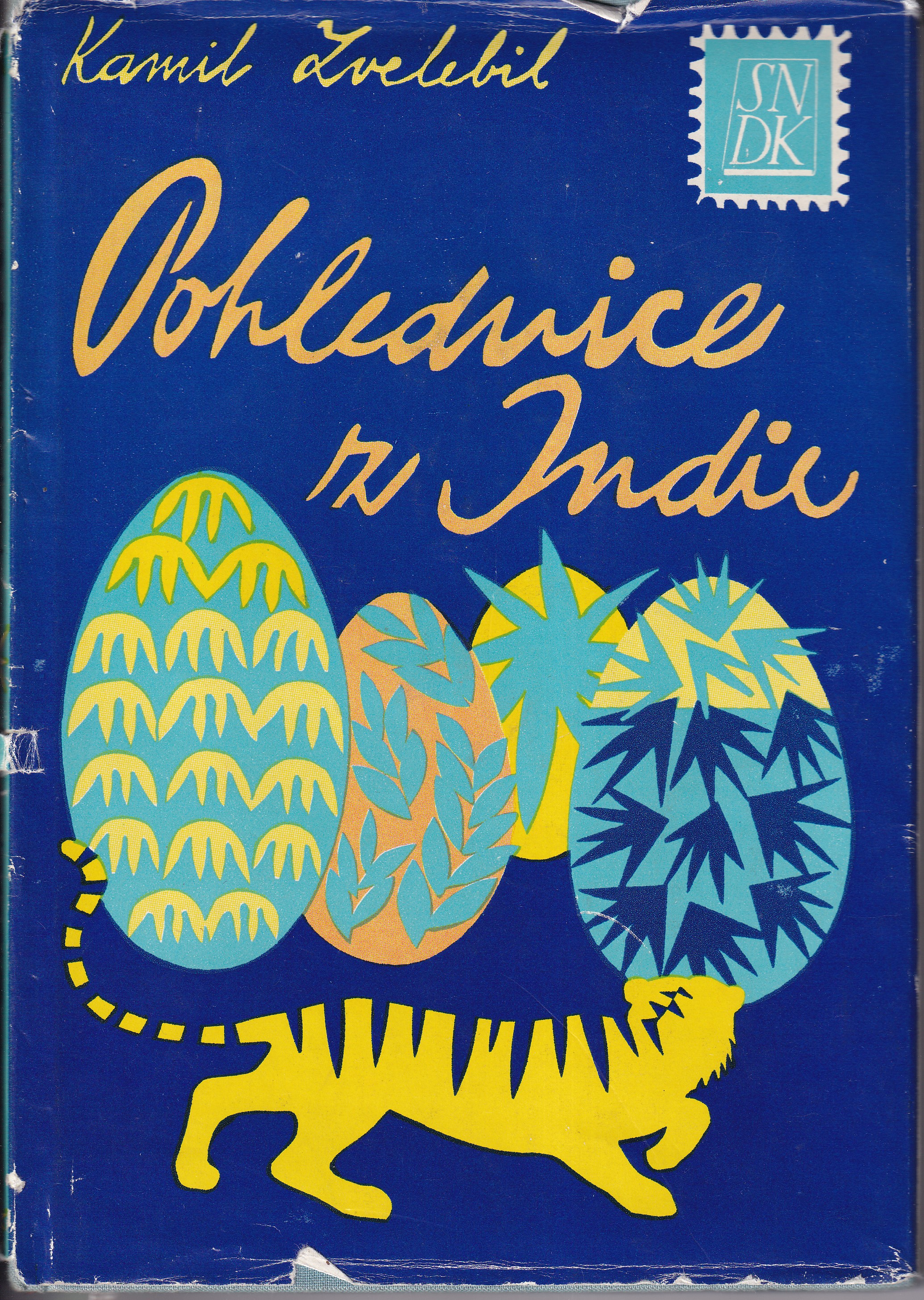 Pohlednice z Indie -podpis autora