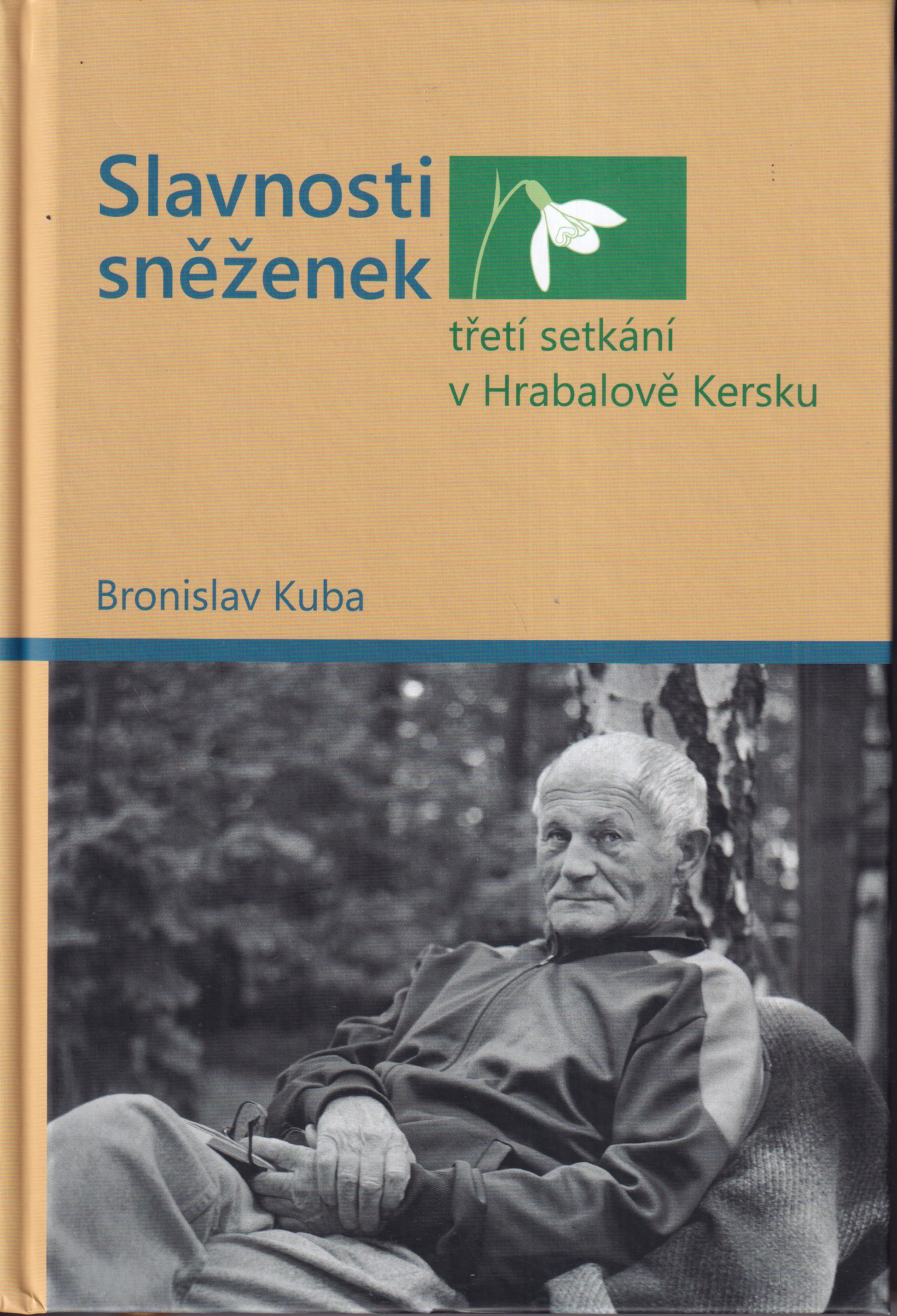 Slavnosti sněženek : třetí setkání v Hrabalově Kersku - podpis autora