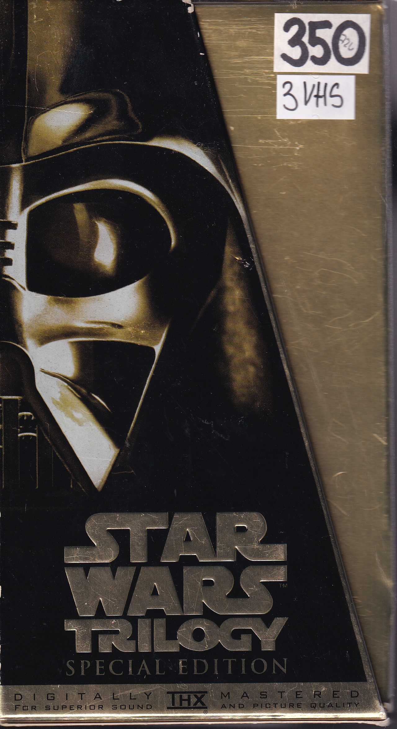 3 VHS Star Wars Trilogy (special edition)