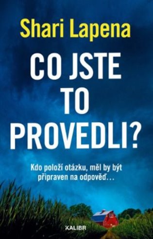 Co jste to provedli? 