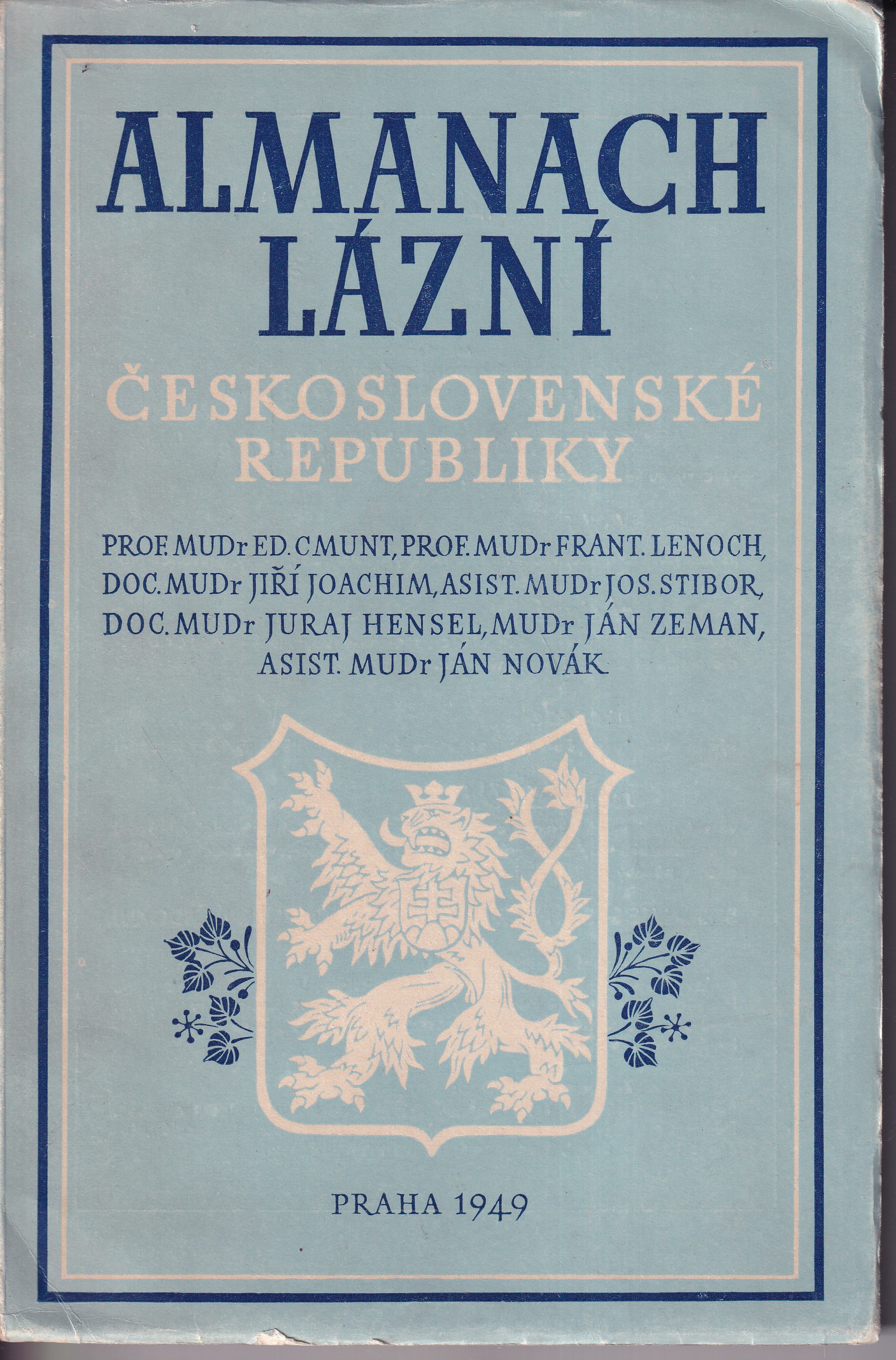 Almanach lázní Československé republiky