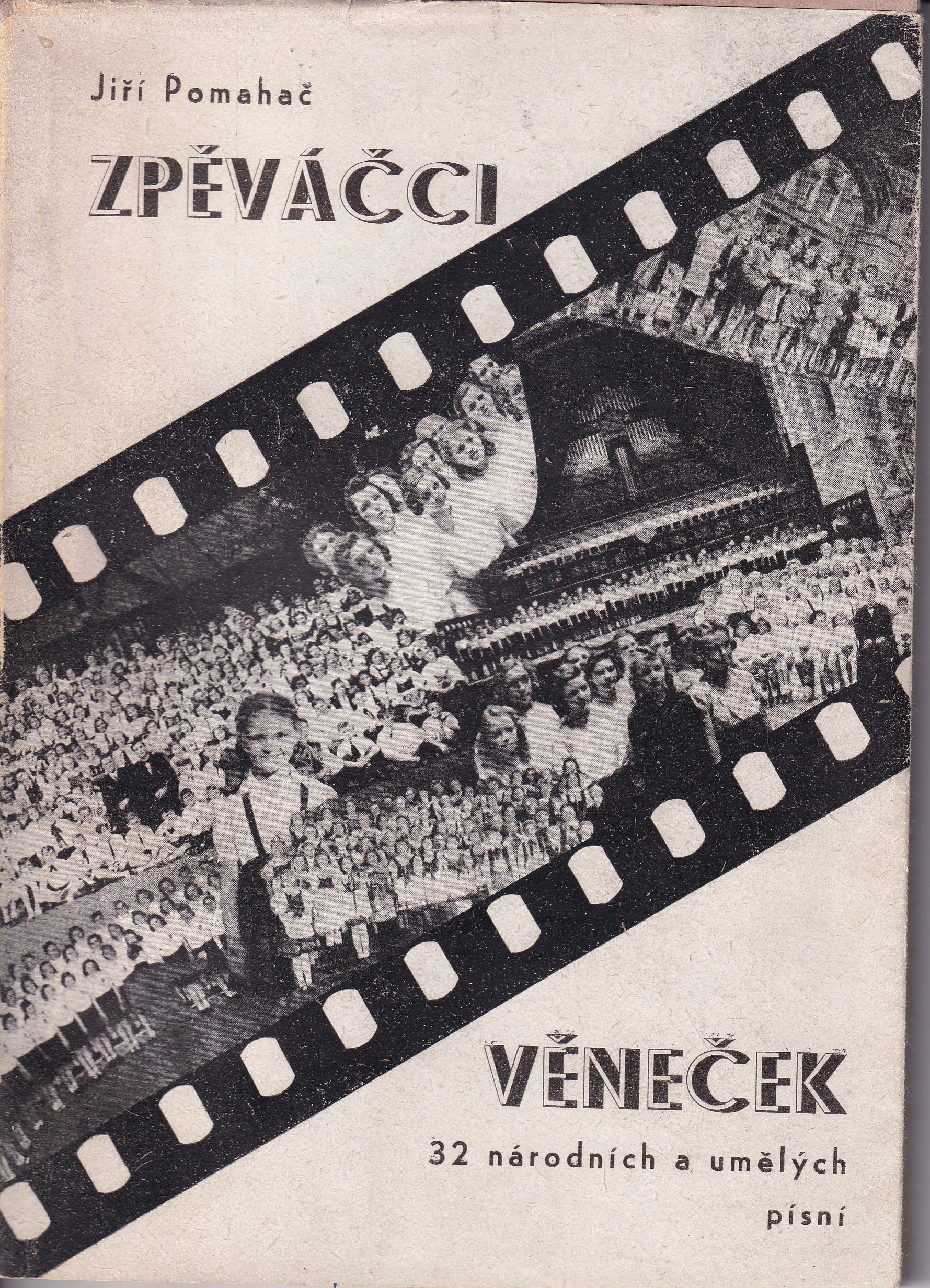 Zpěváčci - Věneček - 32 národních a umělých písní pro dětské (ženské) sbory - podpis