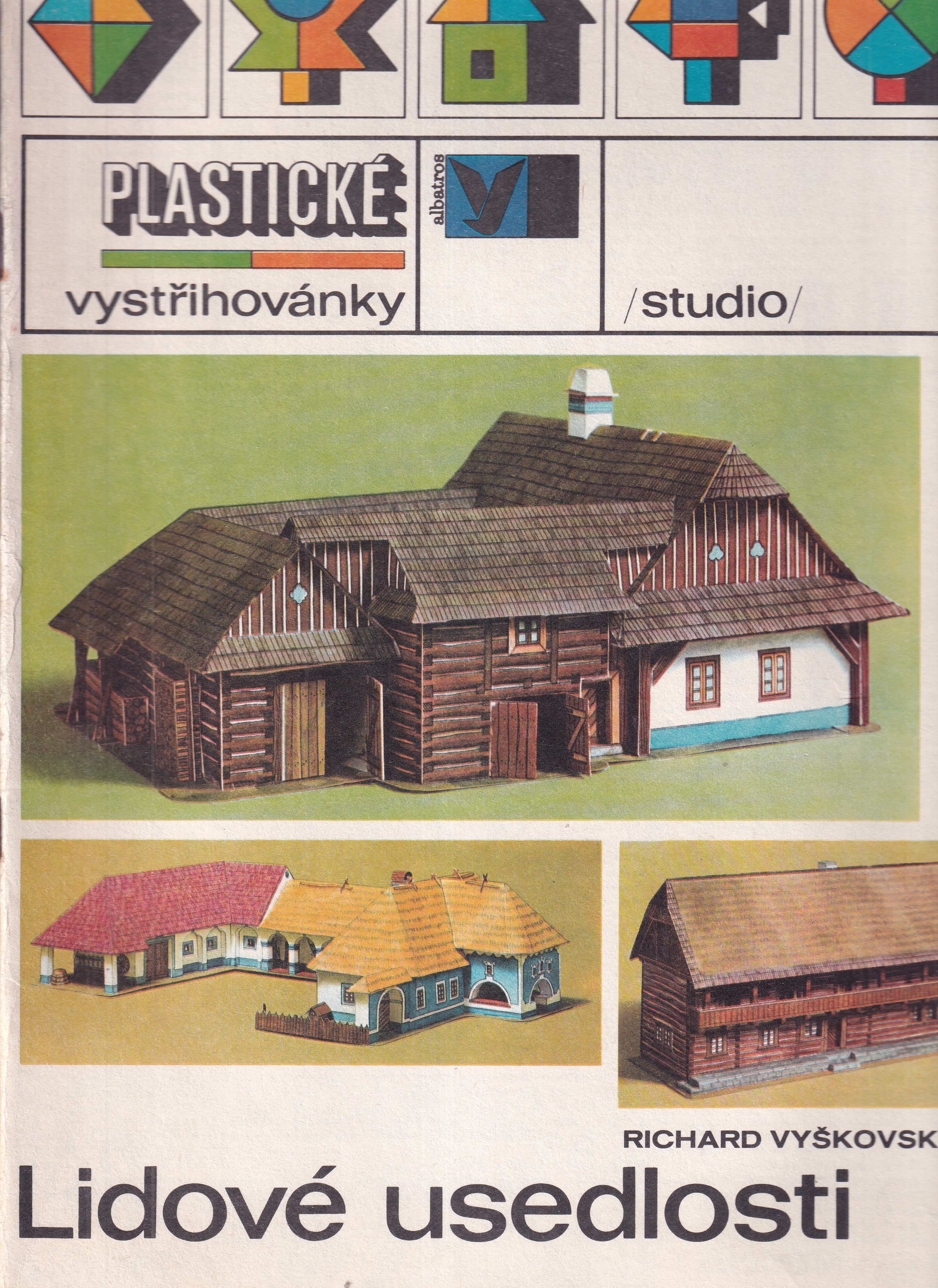 Plastické vystřihovánky - Lidové usedlosti