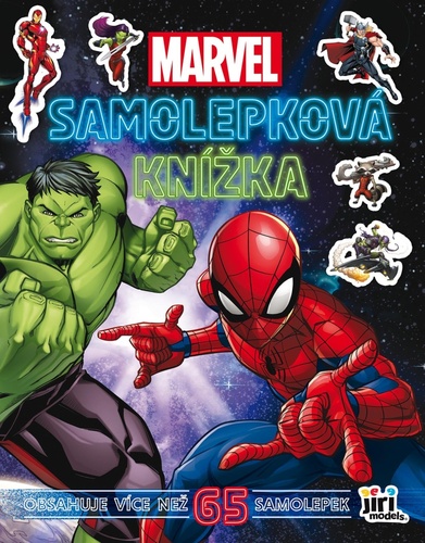 Samolepková knížka Marvel