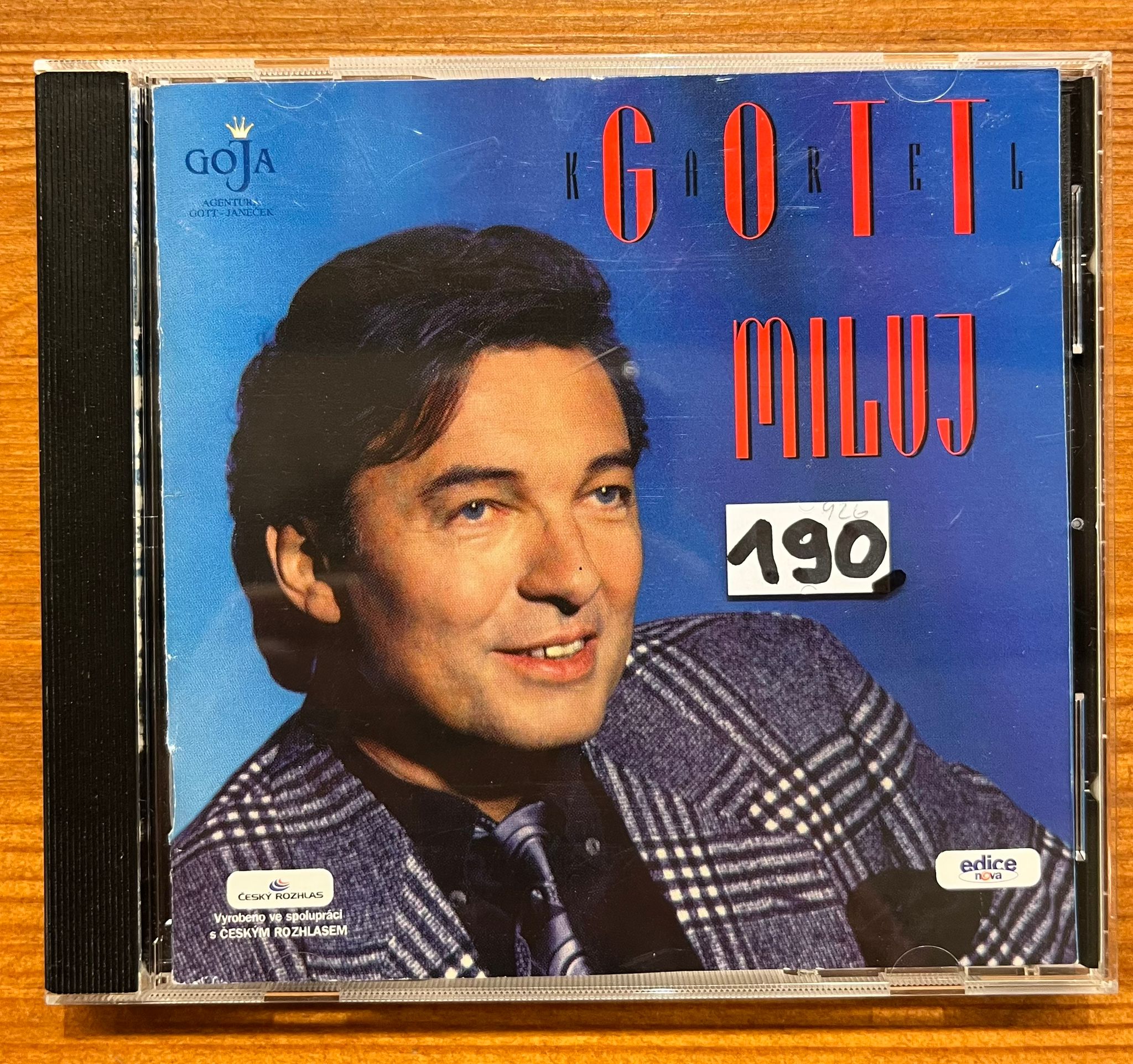 CD Karel Gott : Miluj