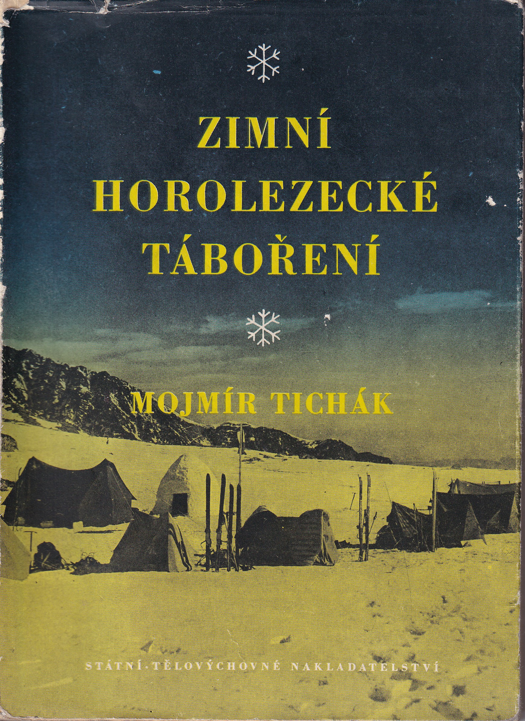 Zimní horolezecké táboření