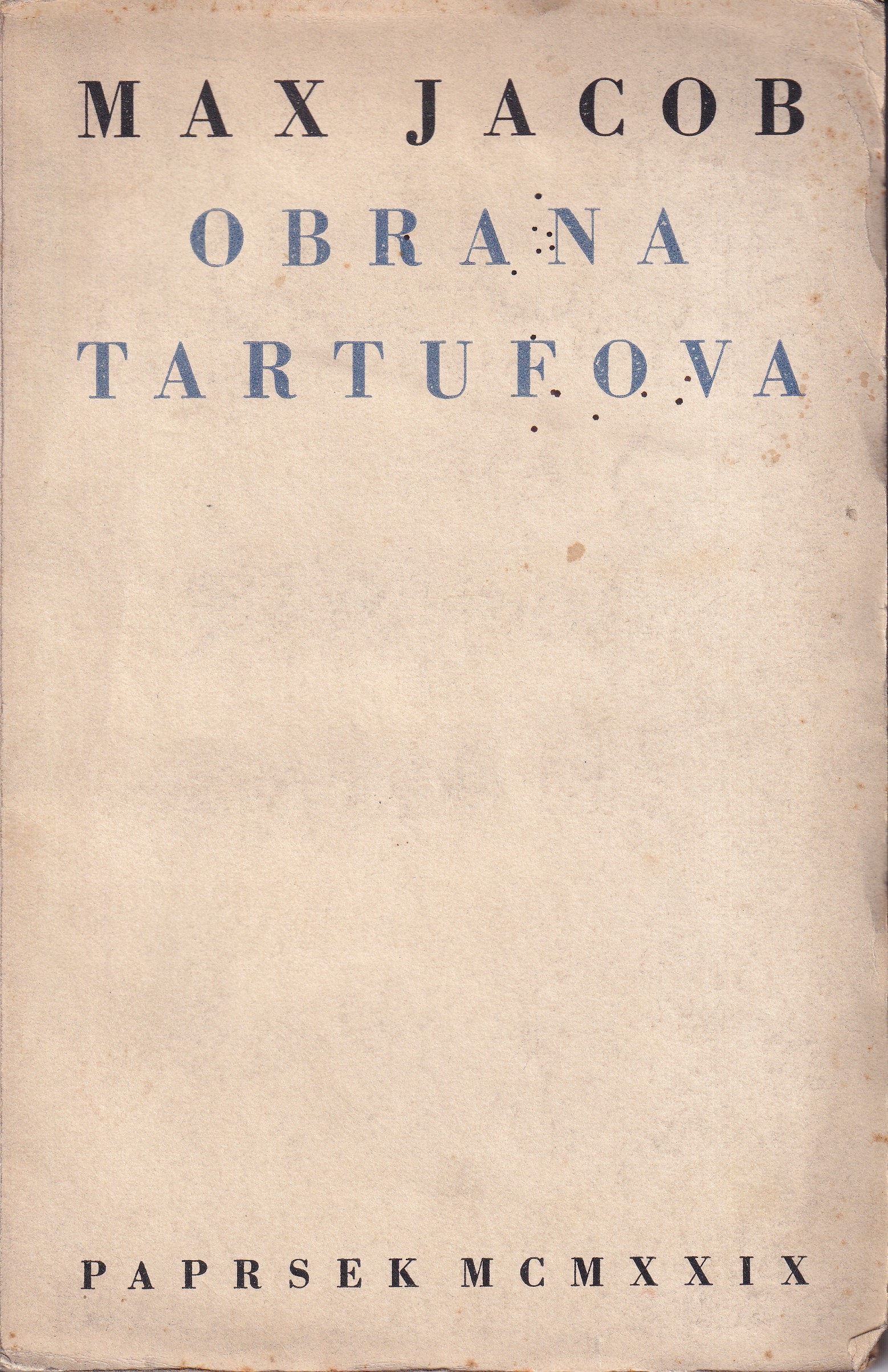 Obrana Tartufova
