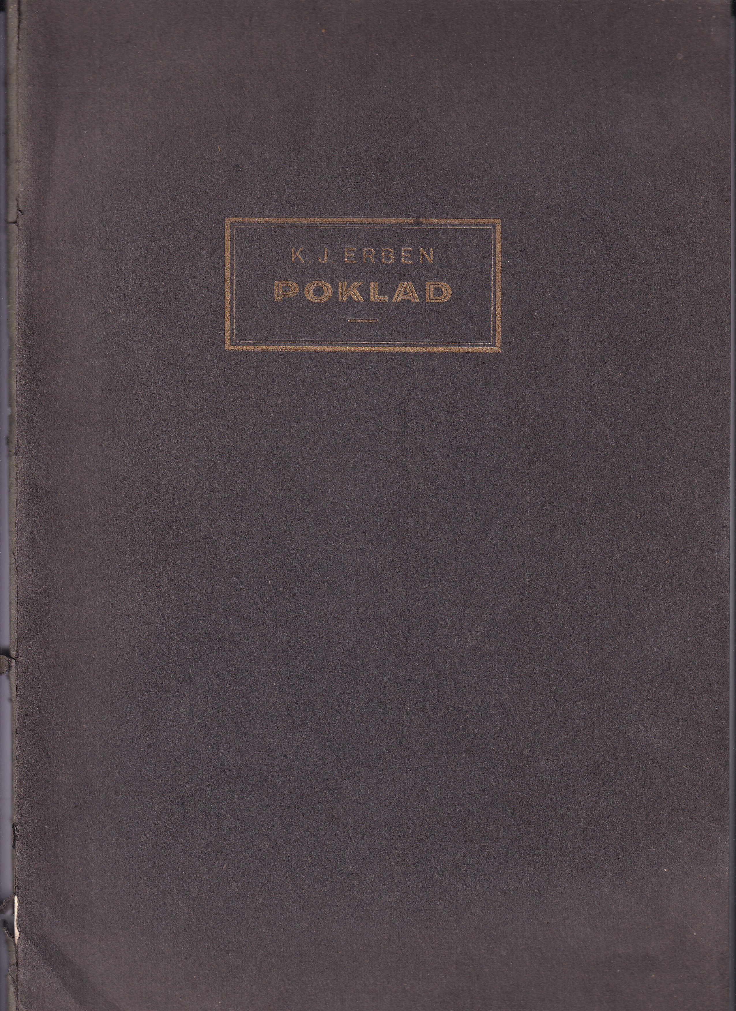Poklad / bibliofilský tisk s dřevoryty V. Karla