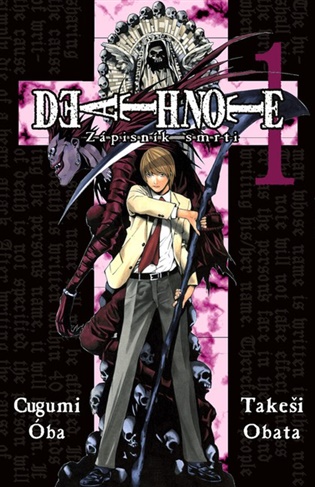 Death Note - Zápisník smrti 1 + dárek zarážka do knihovny 