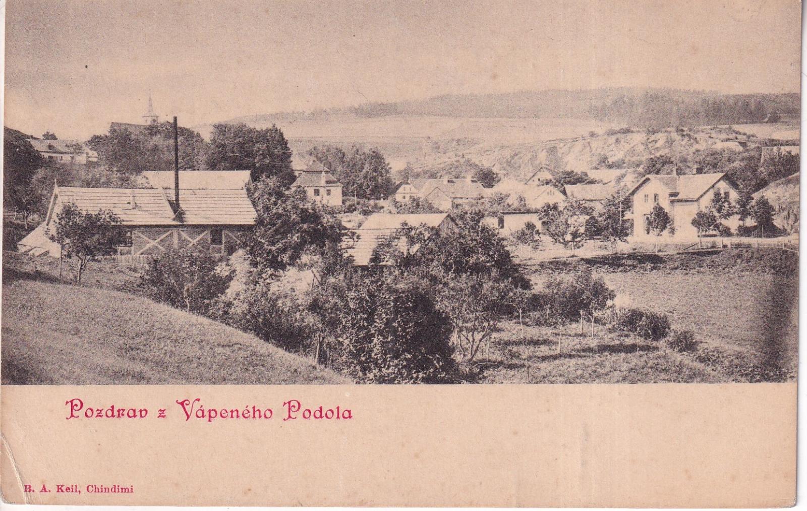 Pozdrav z Vápeného Podola