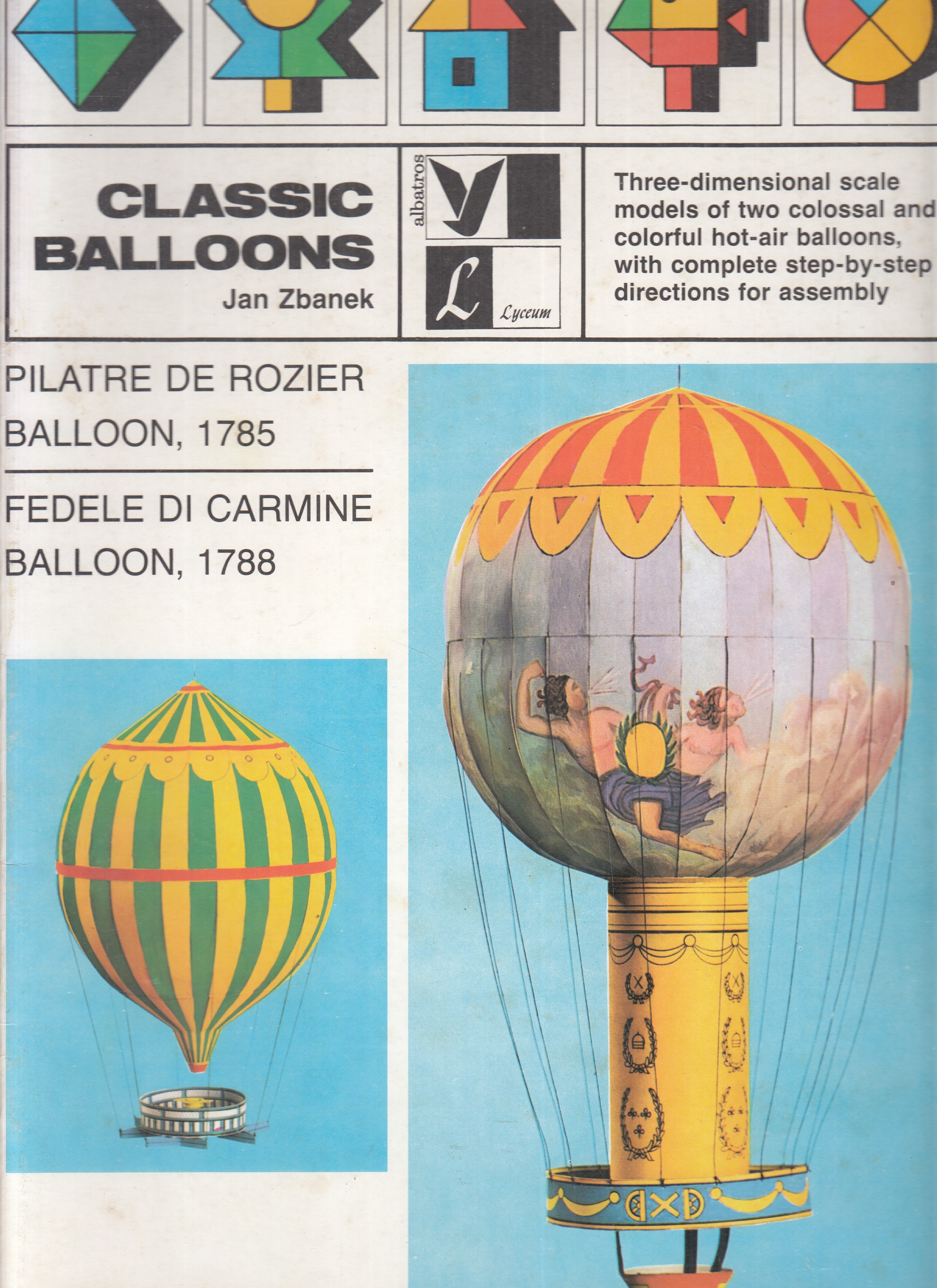 Plastické vystřihovánky - Classic Balloons