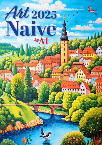 Art Naive by Al 2025 - nástěnný kalendář