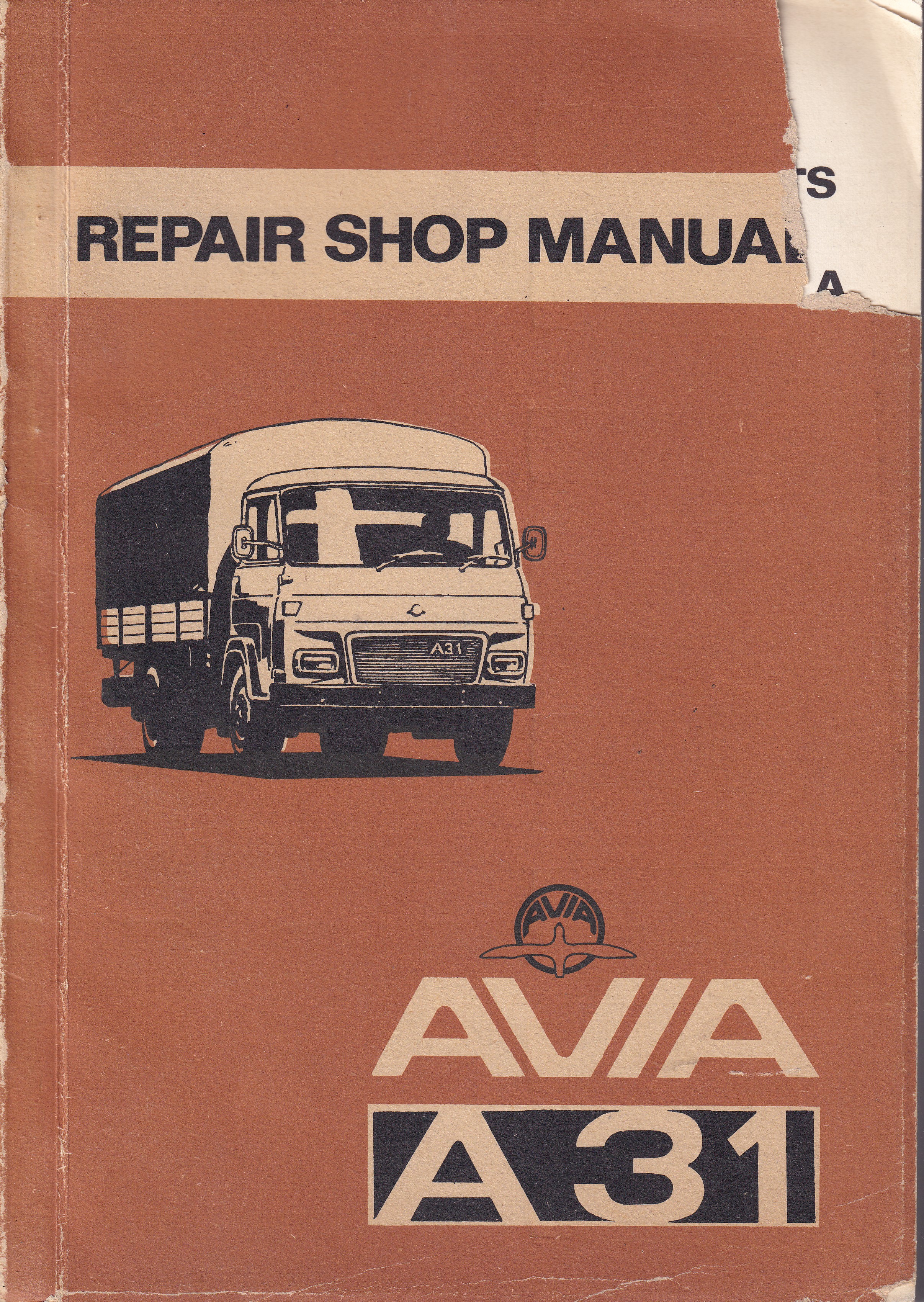 Repair Shop Manual Avia A 31