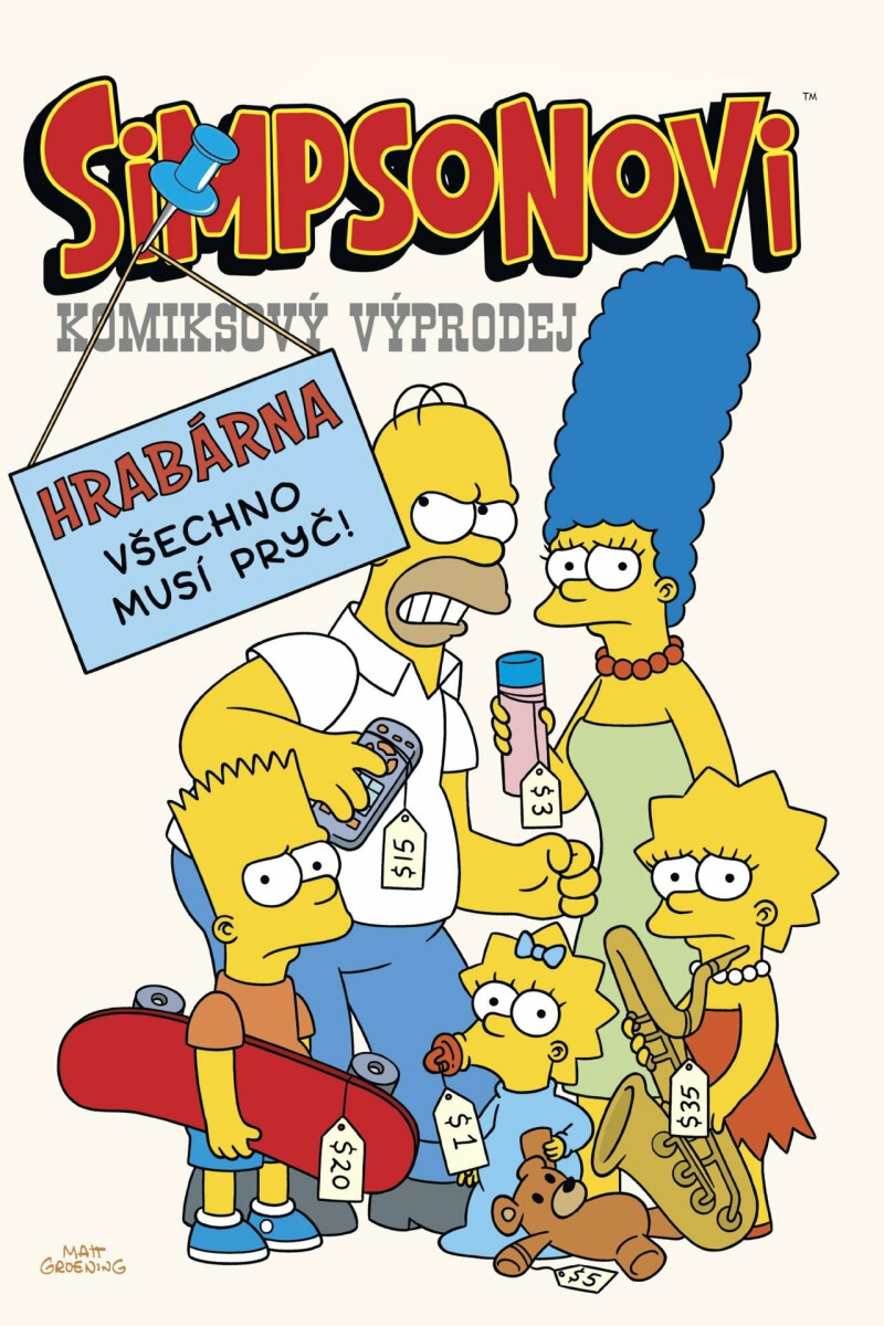Simpsonovi - Komiksový výprodej