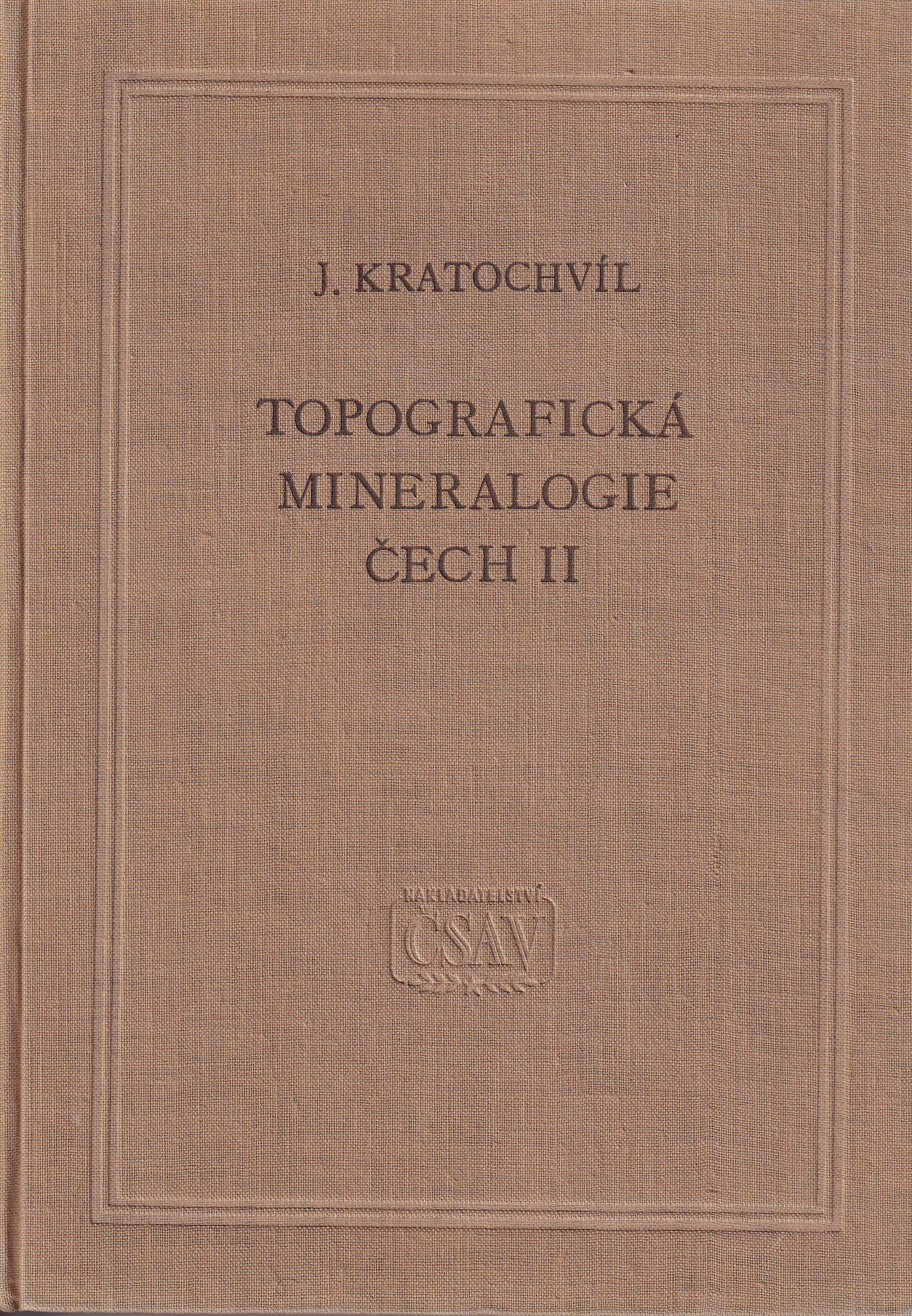 Topografická mineralogie Čech  II. H - CH